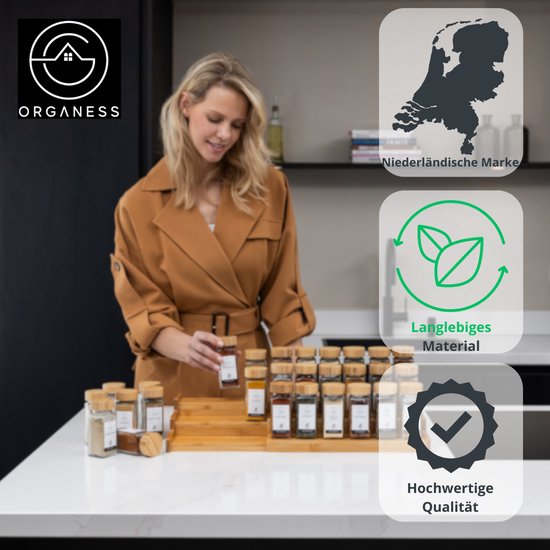 56 Kruidenpotjes met zwart deksel