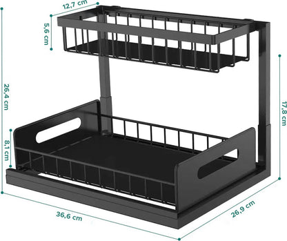 Gootsteenkast organizer