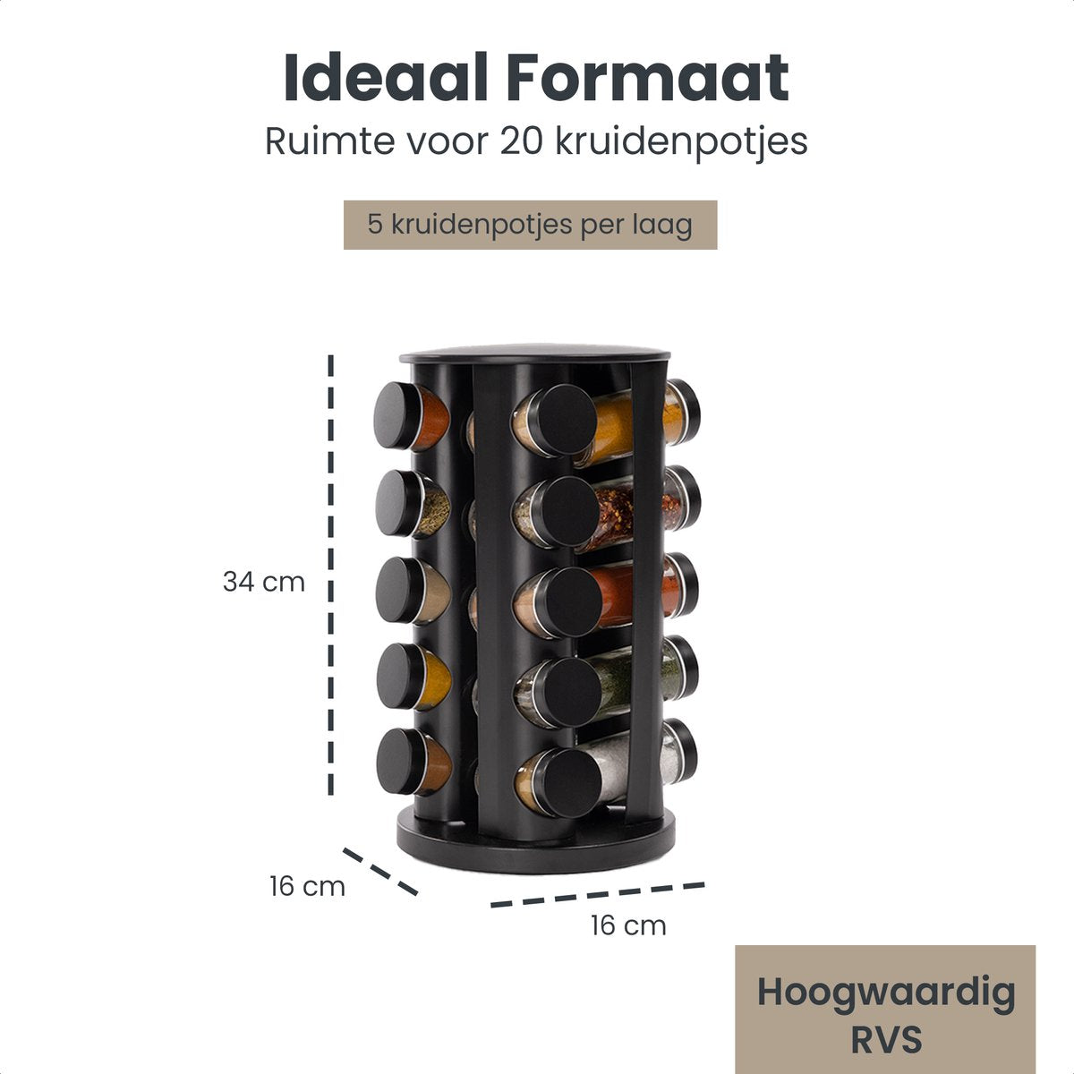 Kruidentoren met volledig accessoires pakket!