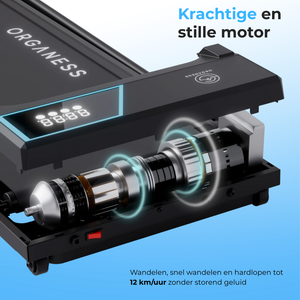 Loopband 12 km/h met incline 9%