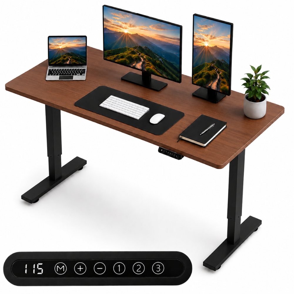 Zit sta bureau Walnoot