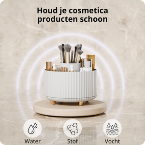 Make up kwasten organizer