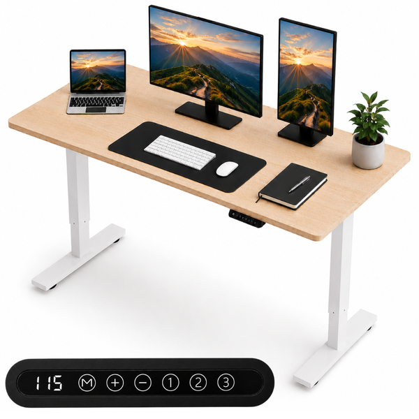Zit sta bureau Houtkleur