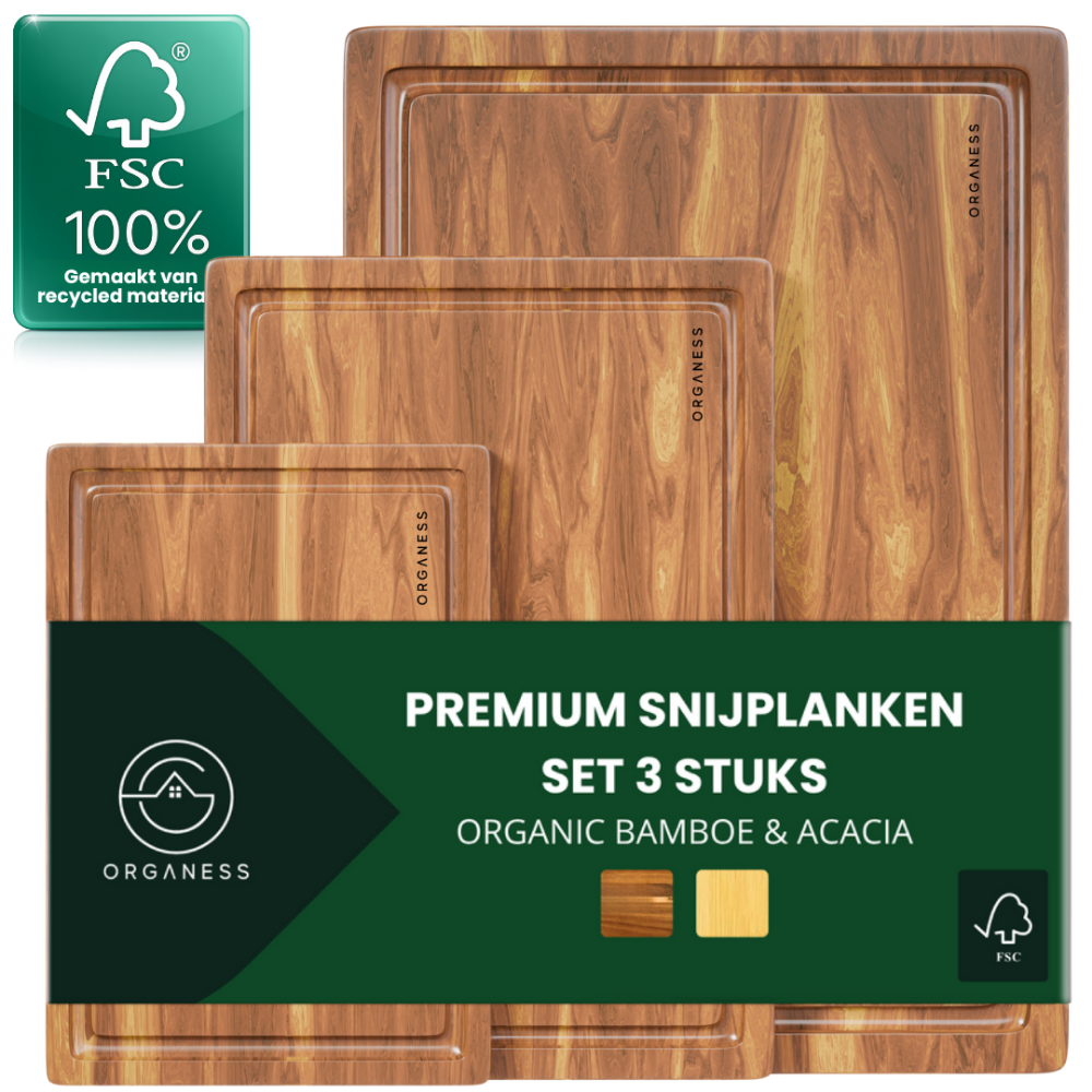 Snijplanken set 3 stuks Acacia