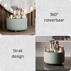 Make up kwasten organizer