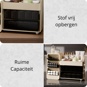 Make up organizer Beige
