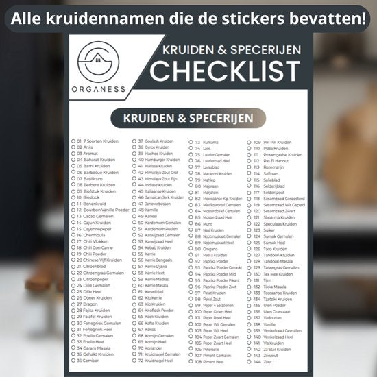 28 Kruidenpotjes met Zwarte deksel