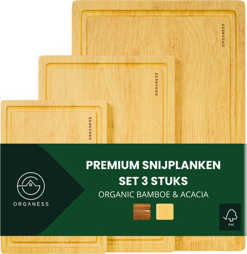 3 Delig bamboe set