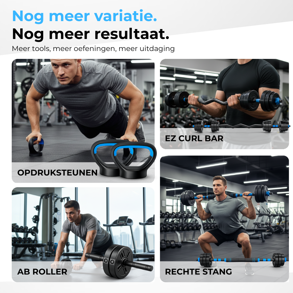 Dumbell set 28.5KG