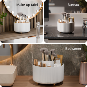 Make up kwasten organizer