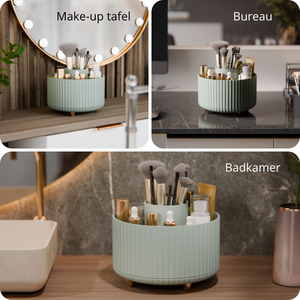 Make up kwasten organizer
