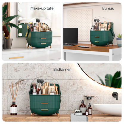 Make up organizer groen