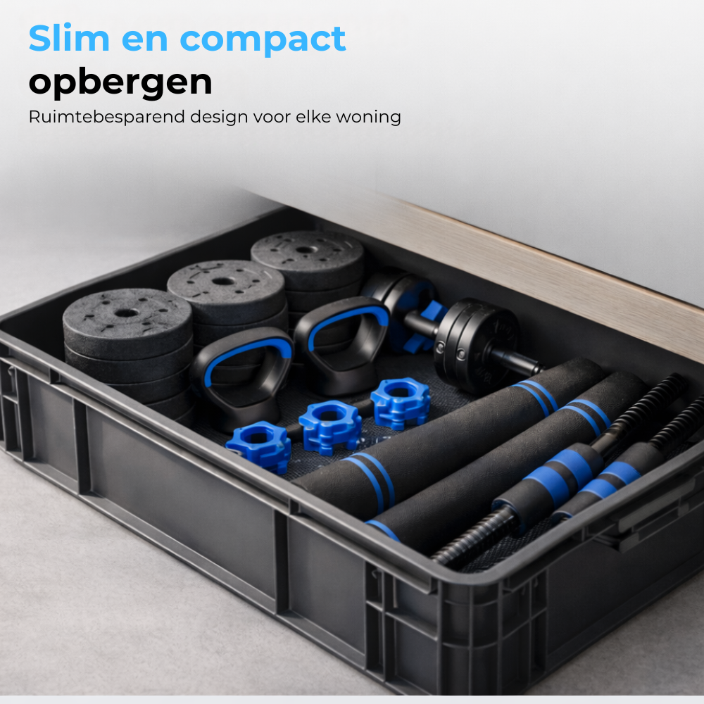 Dumbell set 28.5KG