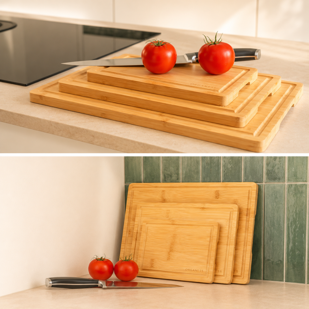 Snijplanken set 3 stuks Bamboe