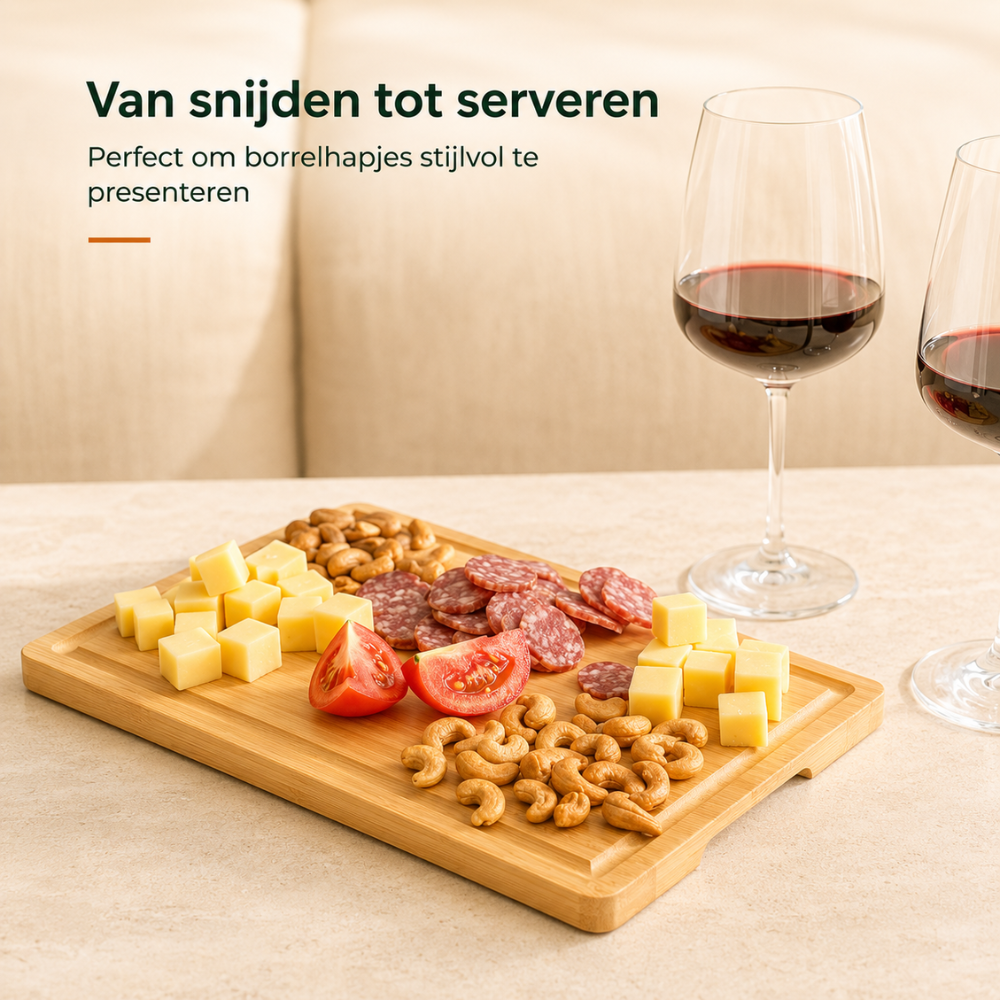 Snijplanken set 3 stuks Bamboe