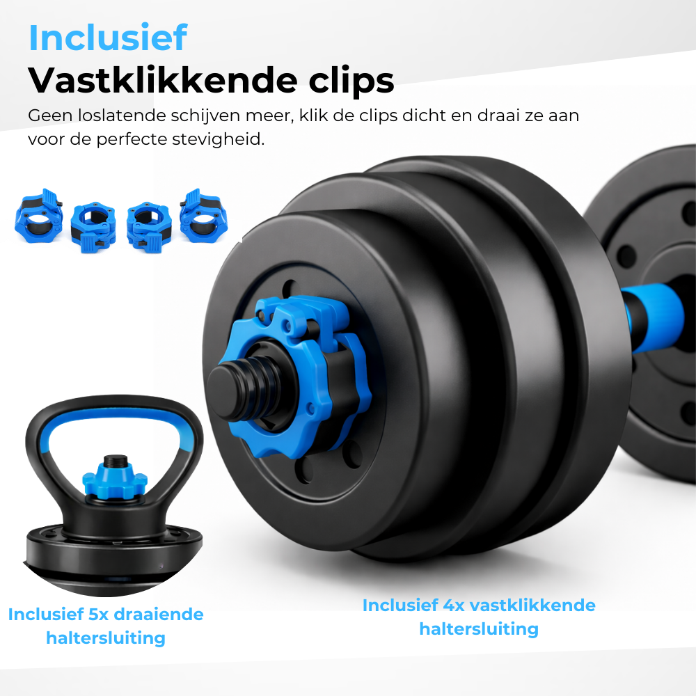 Dumbell set 28.5KG