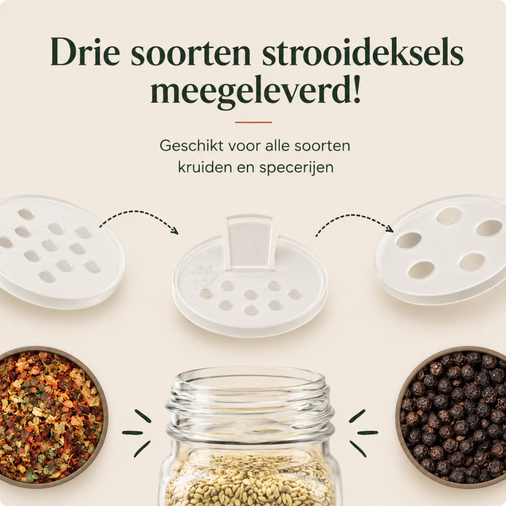 Kruidenrek acacia lade volledige set